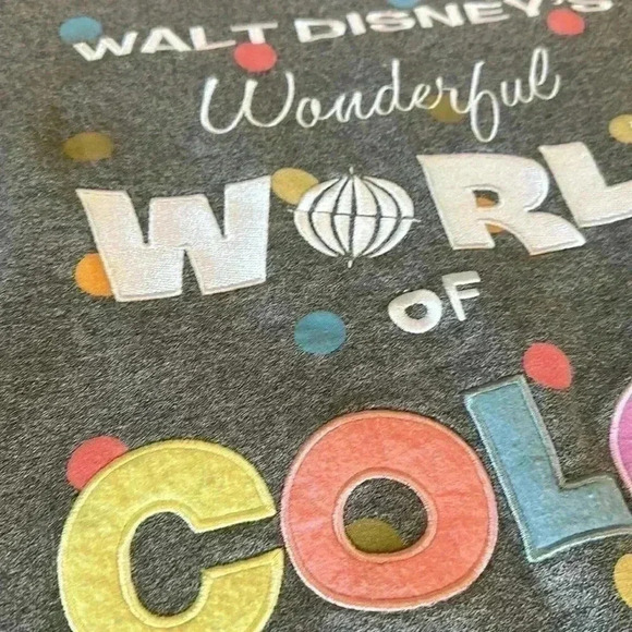 Disney 100 | 2023 Wonderful World of Color Disney Park  Crewneck Sweatshirt - Picture 3 of 6